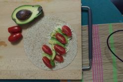 Avocado Caprese Quesadilla